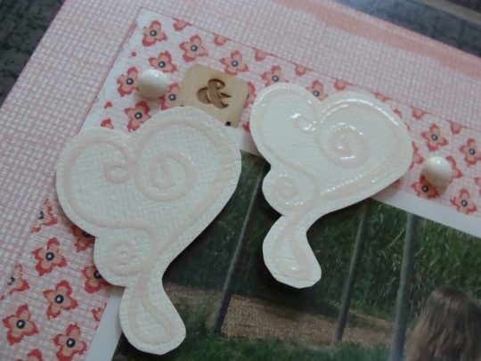 embossed hearts